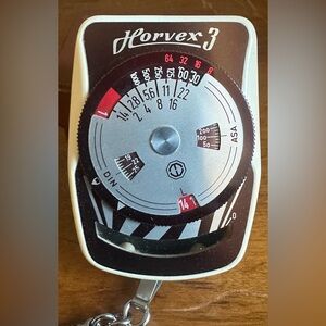 Horvex 3 Pocket Handheld Photography Metrawatt AG Light Meter w/ Leather Case